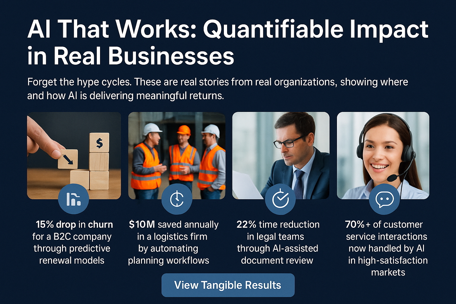 Tangible AI Gains: A Business Reality Check